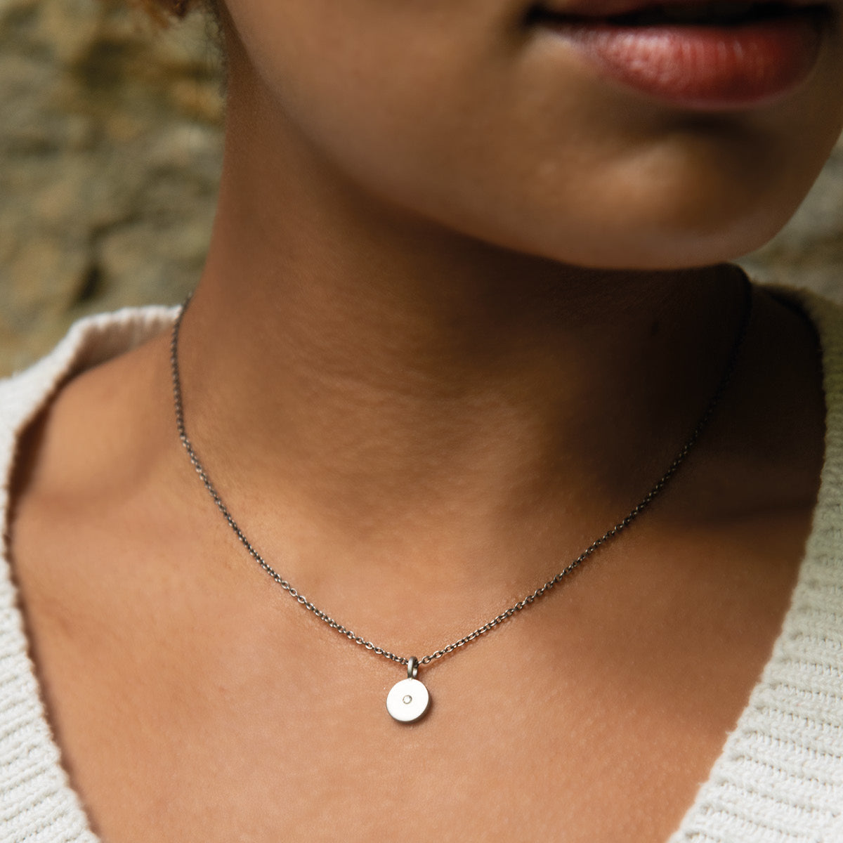 Small Circular Pendant