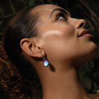 Small Wolf of the Woods Drop Earrings