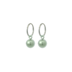 Bead Charm Hoops