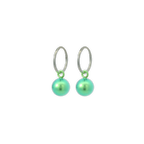 Bead Charm Hoops