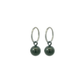 Bead Charm Hoops