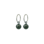 Bead Charm Hoops